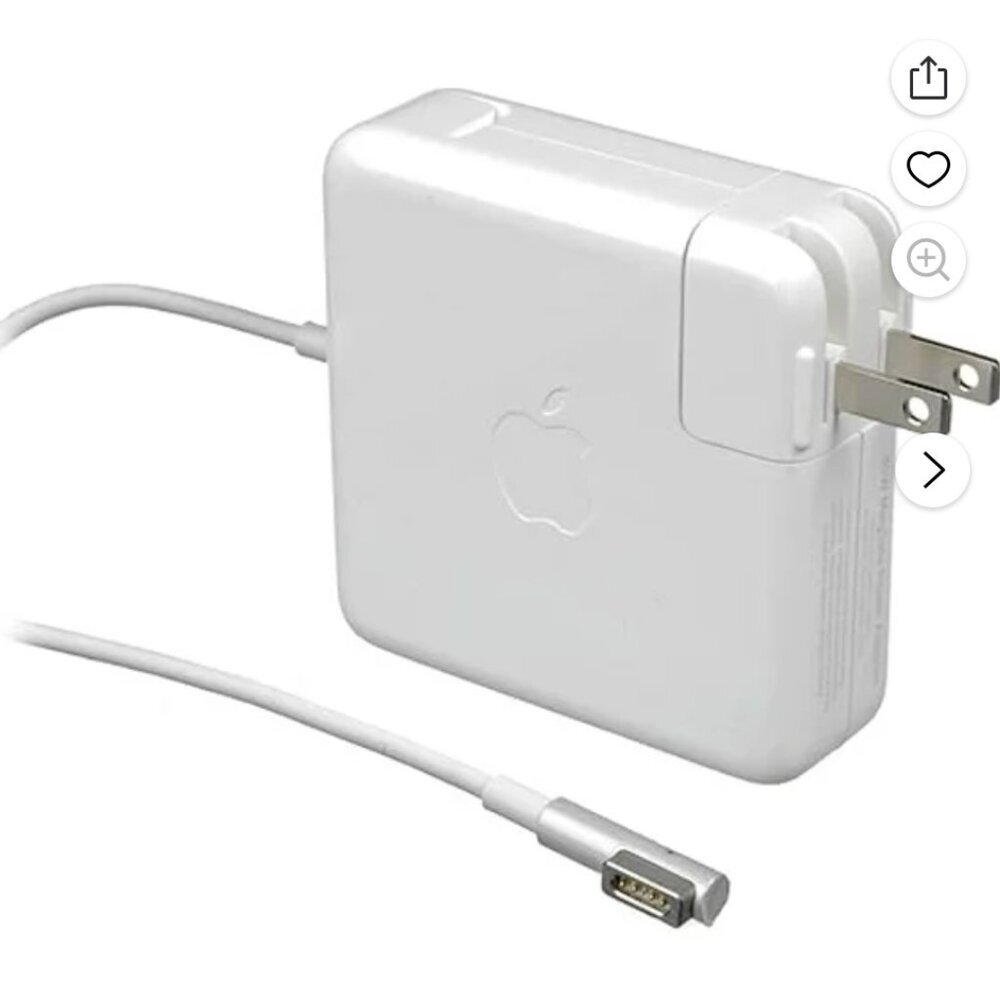 Apple Mac book White Charger cord- used
